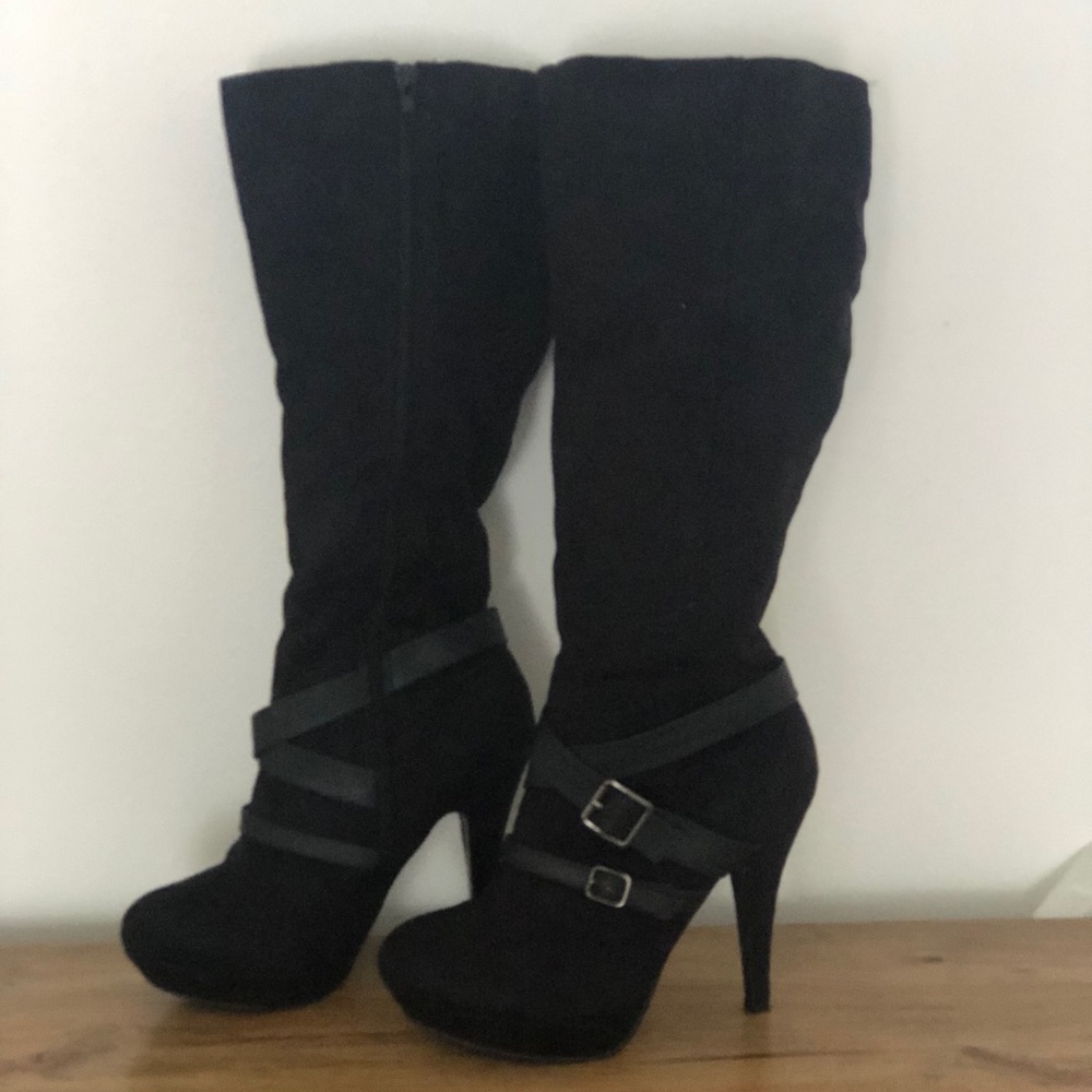 Suede Boots